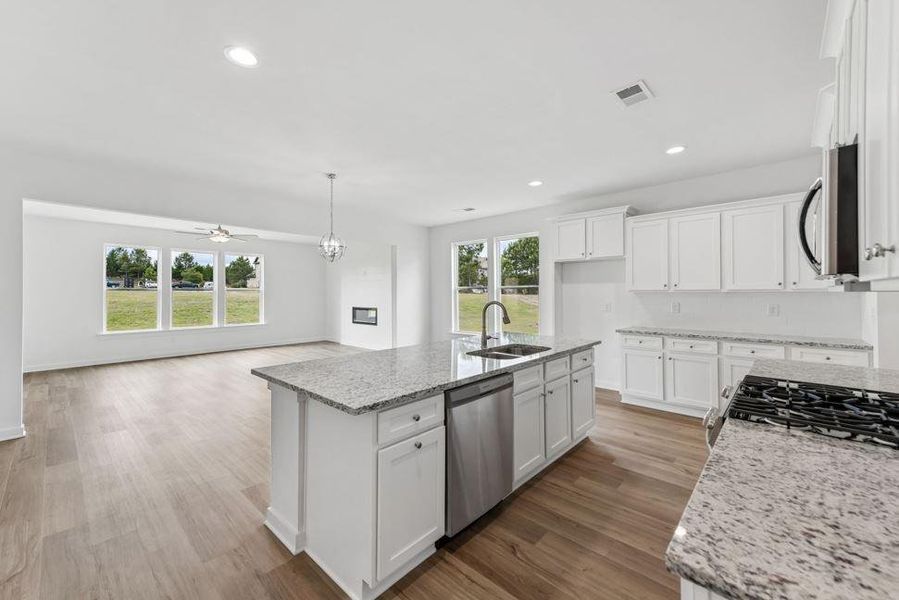 Furnished interior view inside a new home in Sutton’s Landing, Statham (Image 8).