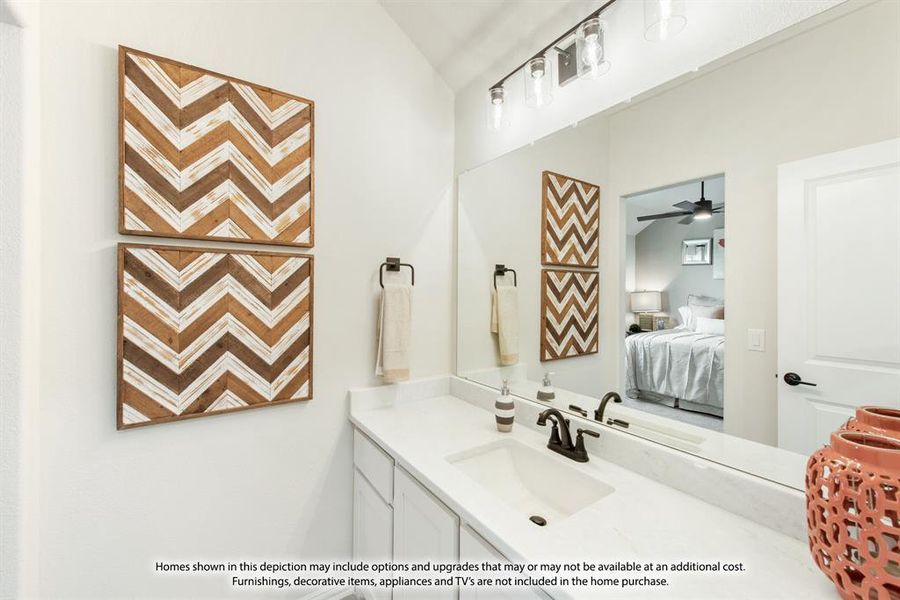 Furnished interior view inside a new home in East Oak Creek, Commerce (Image 27).