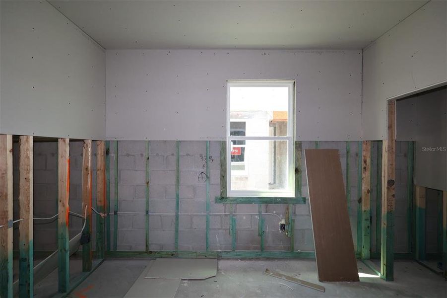 In-progress construction of a new home in Eden at Crossprairie, St. Cloud, FL (Image 9).