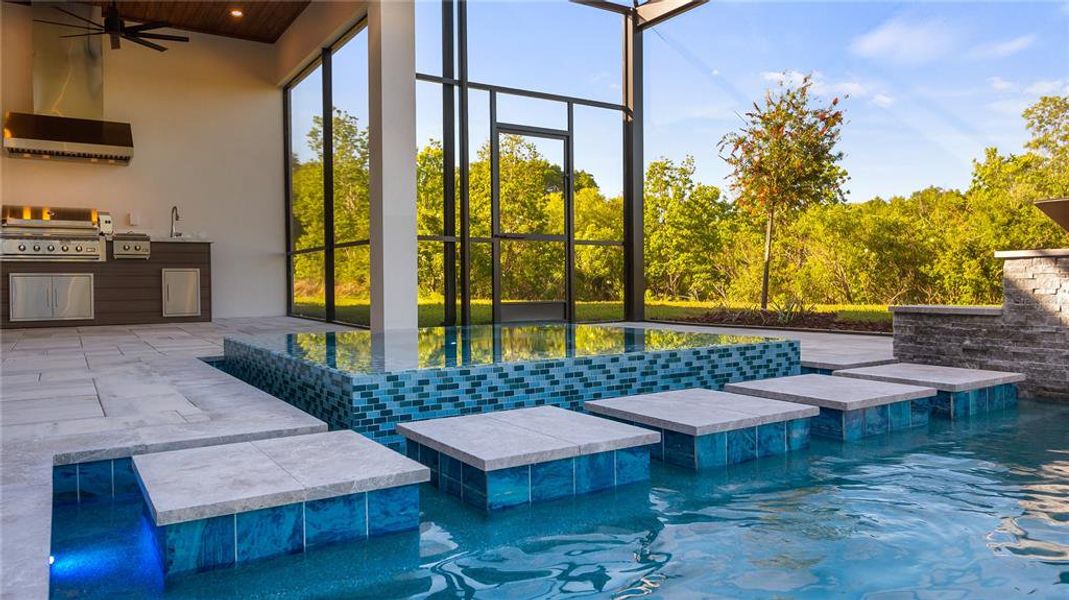 Exterior details and patio area of a home in , Sorrento (Image 31).