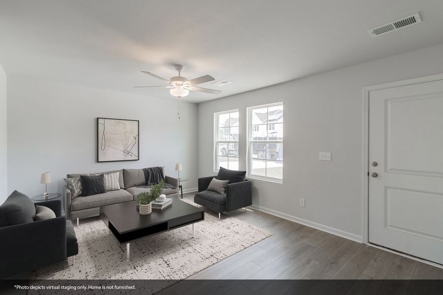 Furnished interior view inside a new home in Padgett Commons, Hopkins (Image 8).