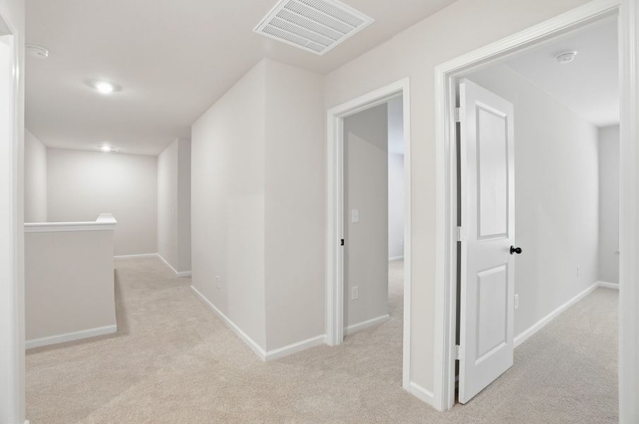 Representative unfurnished interior of a home built from the Loblolly Select N by McGuinn Homes in Broadway Lake, Anderson (Image 26). Representative unfurnished interior of a home built from the Loblolly Select N by McGuinn Homes in Broadway Lake, Anderson (Image 26).