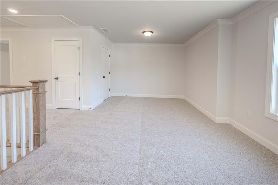 Spacious, unfurnished interior of a new home in Woodland Hills, Loganville (Image 27). Spacious, unfurnished interior of a new home in Woodland Hills, Loganville (Image 27).
