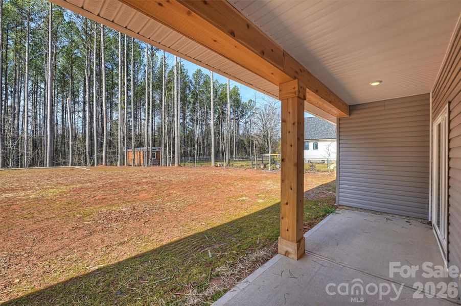 Exterior details and patio area of a home in , Lincolnton (Image 3).