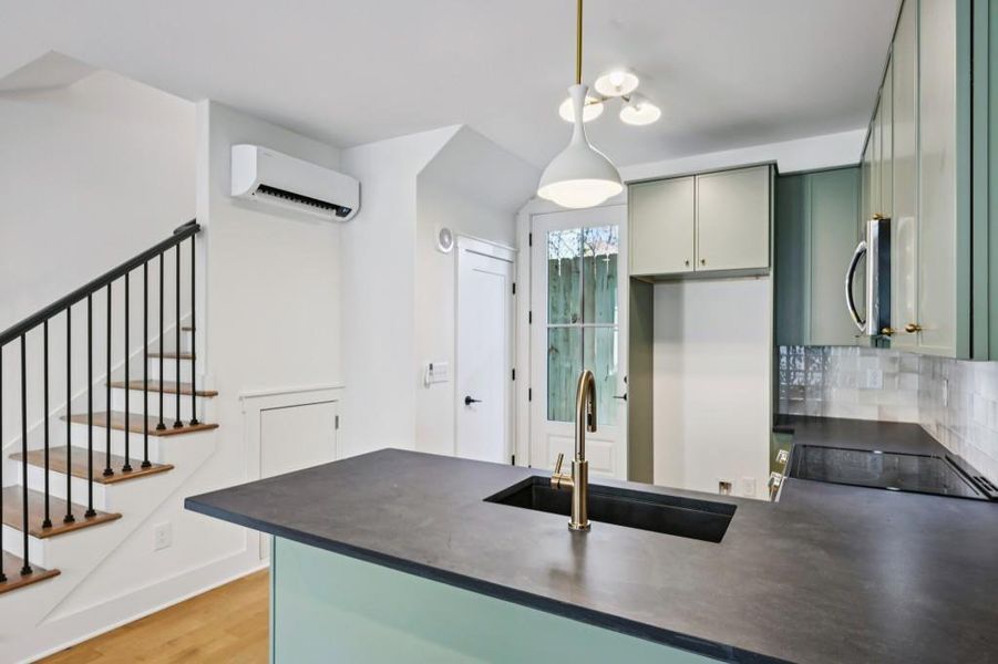 Furnished interior view inside a new home in , Atlanta (Image 8).