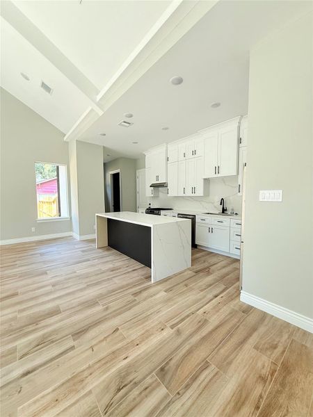 Furnished interior view inside a new home in , New Caney (Image 8).
