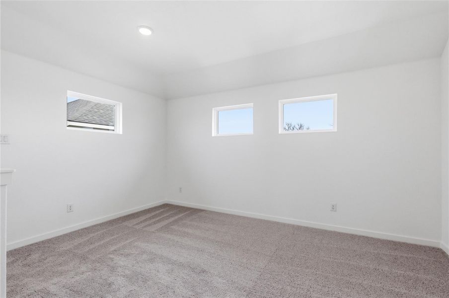 Spacious, unfurnished interior of a new home in Infinity Square, Kyle (Image 23).
