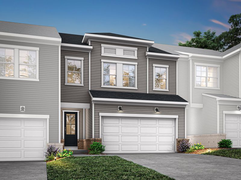 Representative exterior photo of a completed home built from the Catawba by Tri Pointe Homes in Millstone, Cramerton, NC (Image 21). Representative exterior photo of a completed home built from the Catawba by Tri Pointe Homes in Millstone, Cramerton, NC (Image 21).