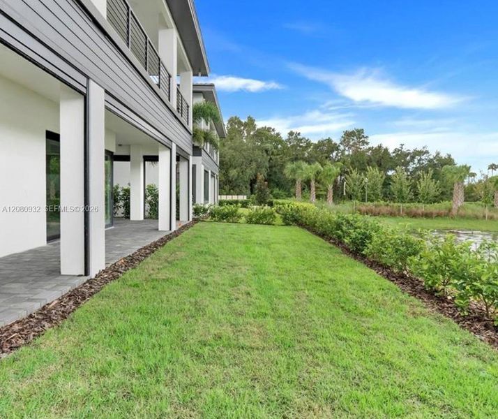 Exterior details and patio area of a home in , Davenport (Image 3).