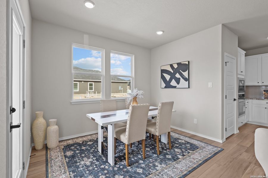 Furnished interior view inside a new home in Hannah Heights, Seguin (Image 11).