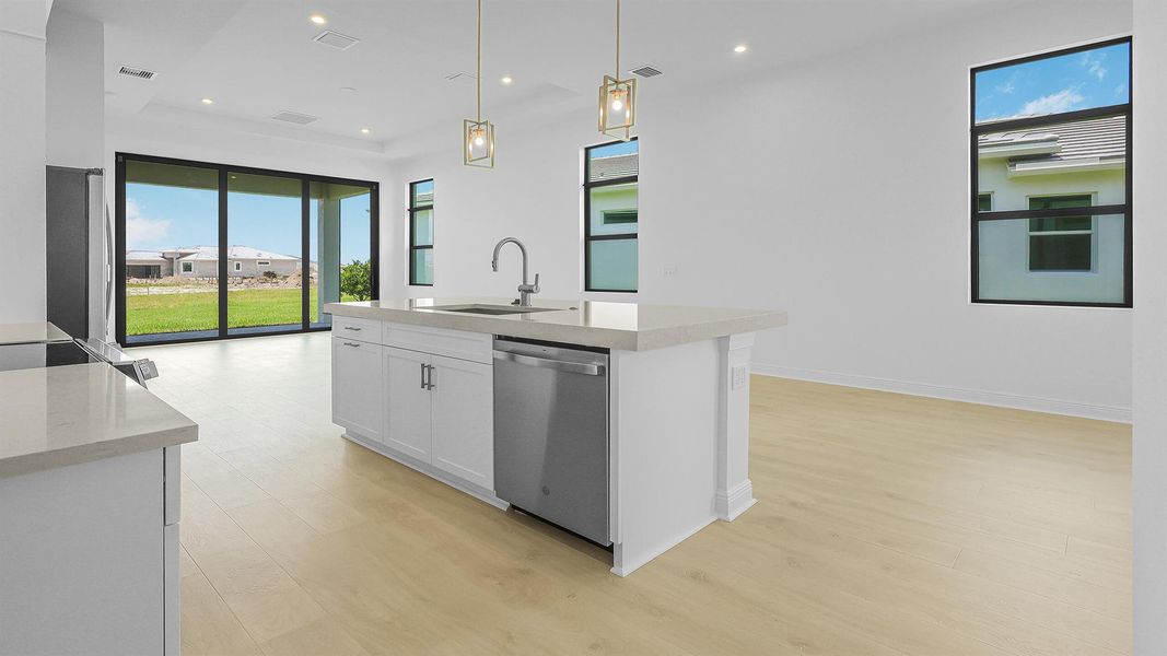 Furnished interior view inside a new home in PGA Village Verano, Port St. Lucie (Image 20). Furnished interior view inside a new home in PGA Village Verano, Port St. Lucie (Image 20).