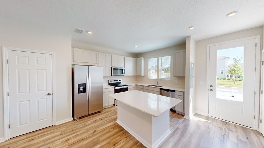 Furnished interior view inside a new home in RiverTown, St. Johns (Image 4).