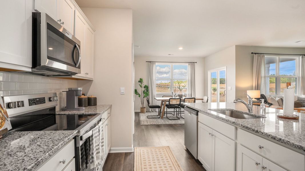 Furnished interior view inside a new home in Kingston Bay, Conway (Image 7).