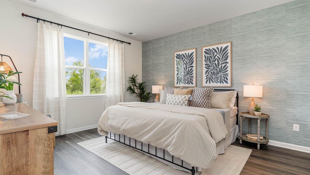 Furnished interior view inside a new home in South Island Landing, Georgetown (Image 8).