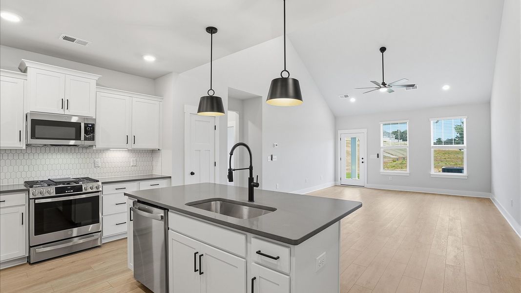 Furnished interior view inside a new home in Silo Ridge, Anderson (Image 11).