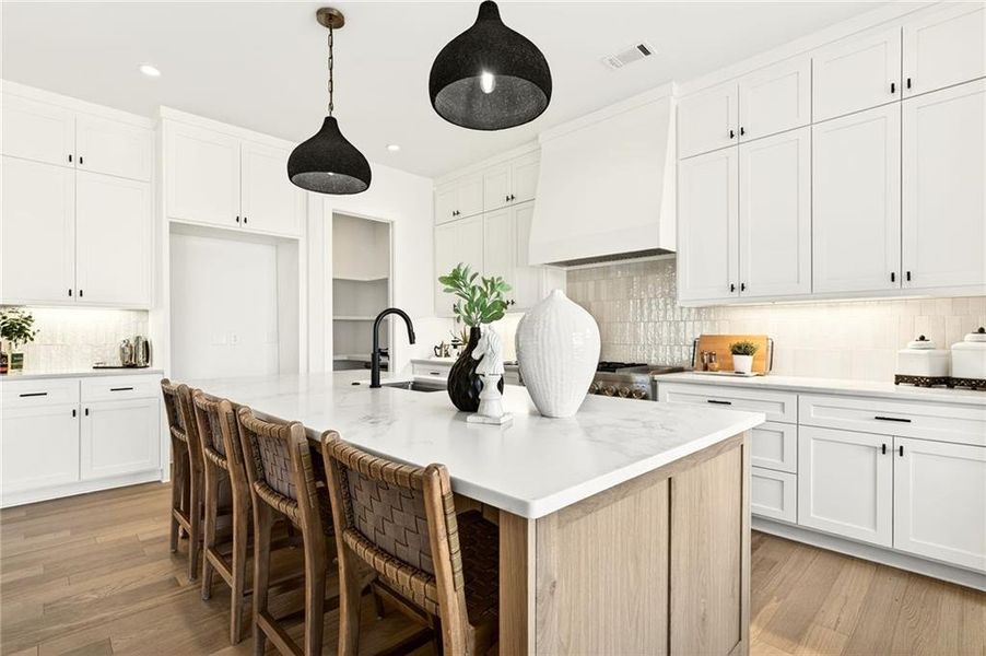 Furnished interior view inside a new home in , Brookhaven (Image 11).
