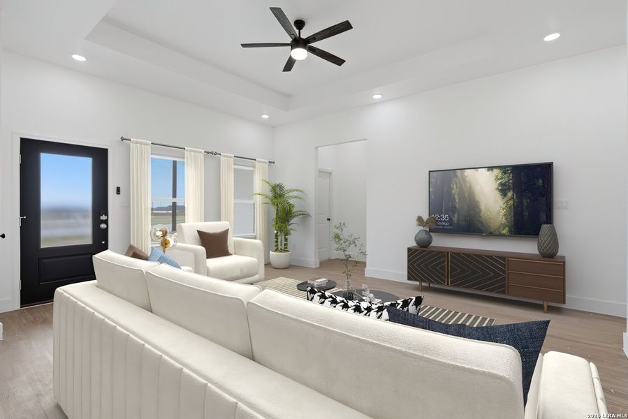 Furnished interior view inside a new home in , Atascosa (Image 8). Furnished interior view inside a new home in , Atascosa (Image 8).