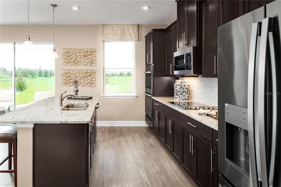 Furnished interior in a model home at The Palms at Venetian Bay in New Smyrna Beach (Image 12).