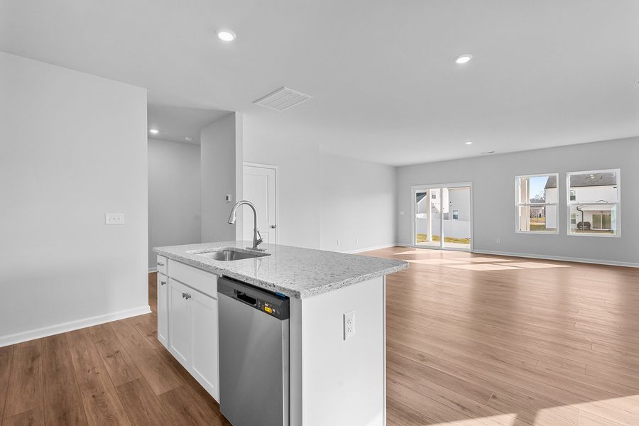 Furnished interior view inside a new home in Hanes Lake, Winston-Salem (Image 11).