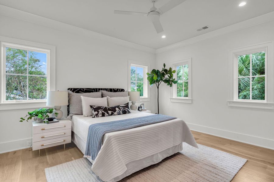 Furnished interior view inside a new home in , Mount Pleasant (Image 49).