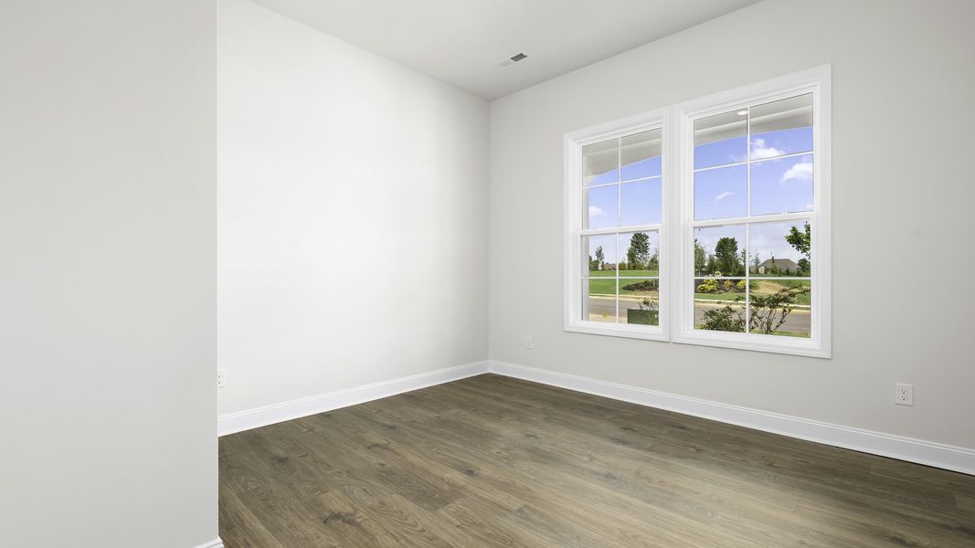 Spacious, unfurnished interior of a new home in The Villas at Kinsley, Jamestown (Image 7).