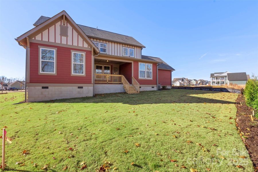 Exterior details and patio area of a home in Riverwalk, Rock Hill (Image 23).