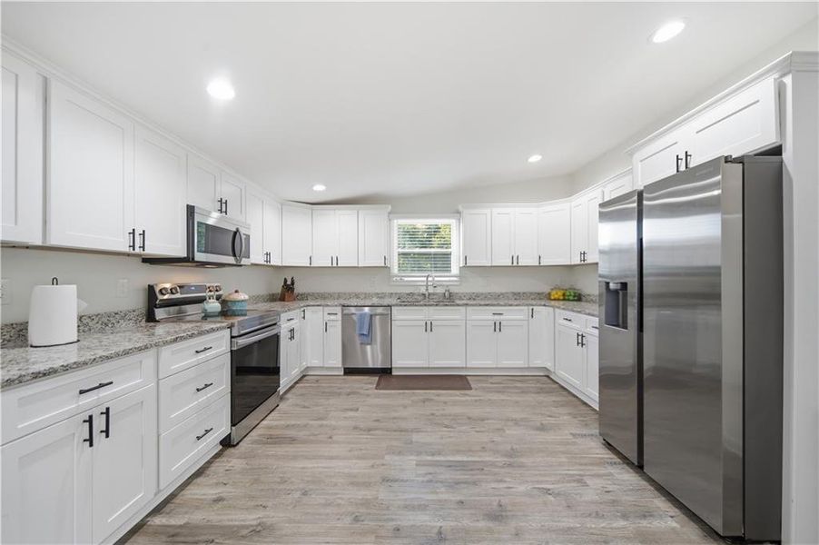 Furnished interior view inside a new home in , Decatur (Image 9).