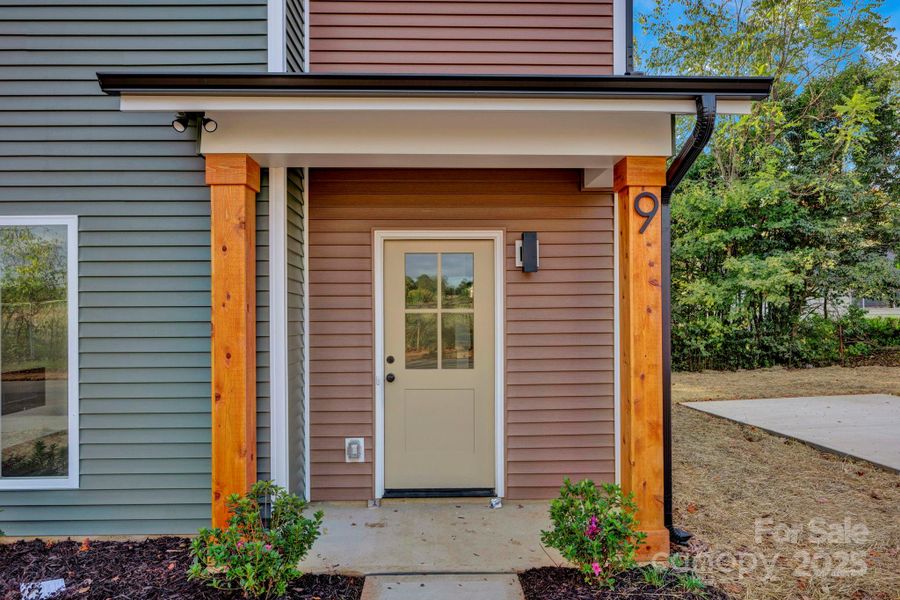 Exterior details and patio area of a home in , Salisbury (Image 16).