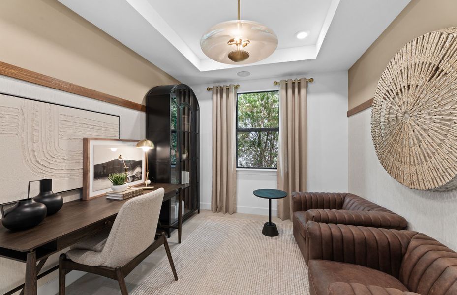 Flex room, perfect for a den or home office