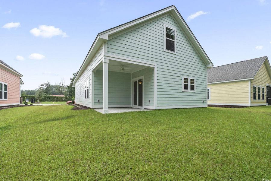 Front exterior of a new home in White Oak Estates, Conway, SC, highlighting curb appeal (Image 22).