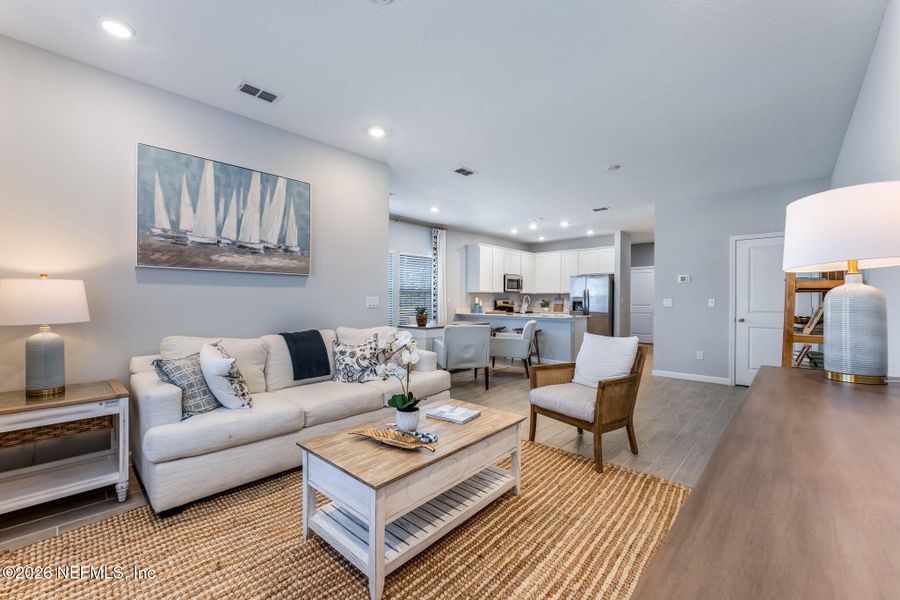 Furnished interior view inside a new home in , St. Augustine (Image 13).