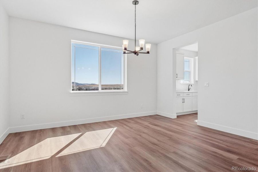 Spacious, unfurnished interior of a new home in Peakview at Ascent Village, Littleton (Image 22).