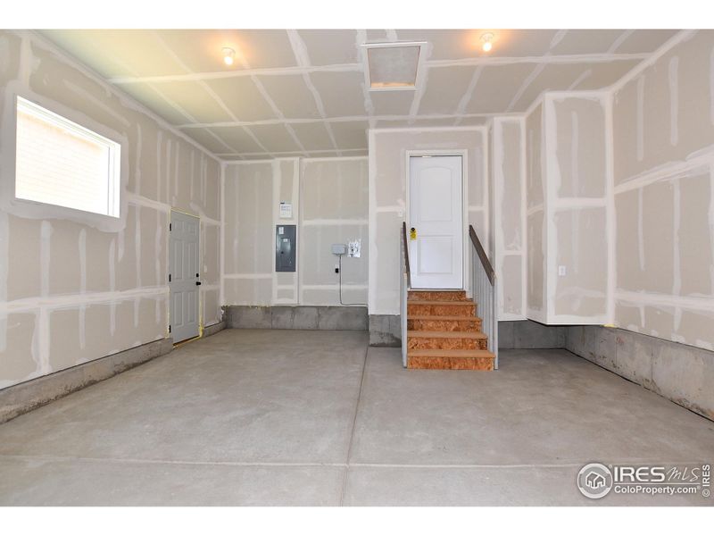 In-progress construction of a new home in , Johnstown, CO (Image 42).