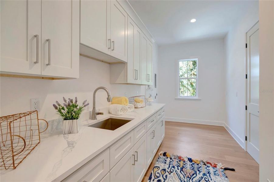Furnished interior view inside a new home in , Tampa (Image 60).