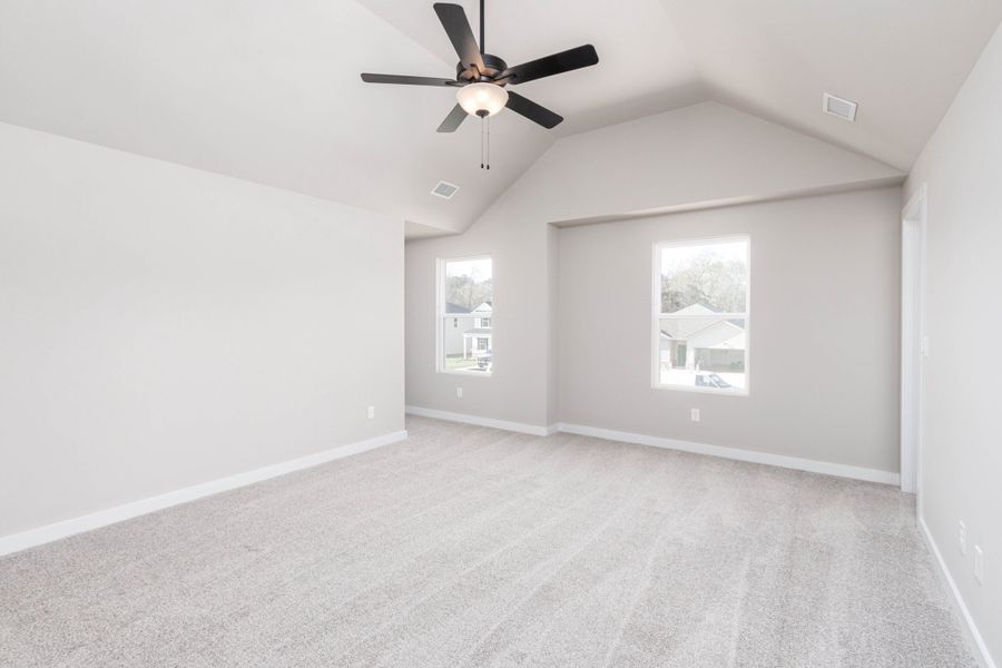 Representative unfurnished interior of a home built from the Linden by Nason Homes in Brady Estates, Murfreesboro (Image 24).
