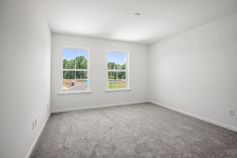 Spacious, unfurnished interior of a new home in Michaux Gardens, Belmont (Image 62).