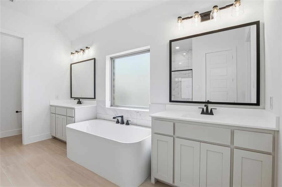 Furnished interior view inside a new home in Talon Hills, Fort Worth (Image 14).