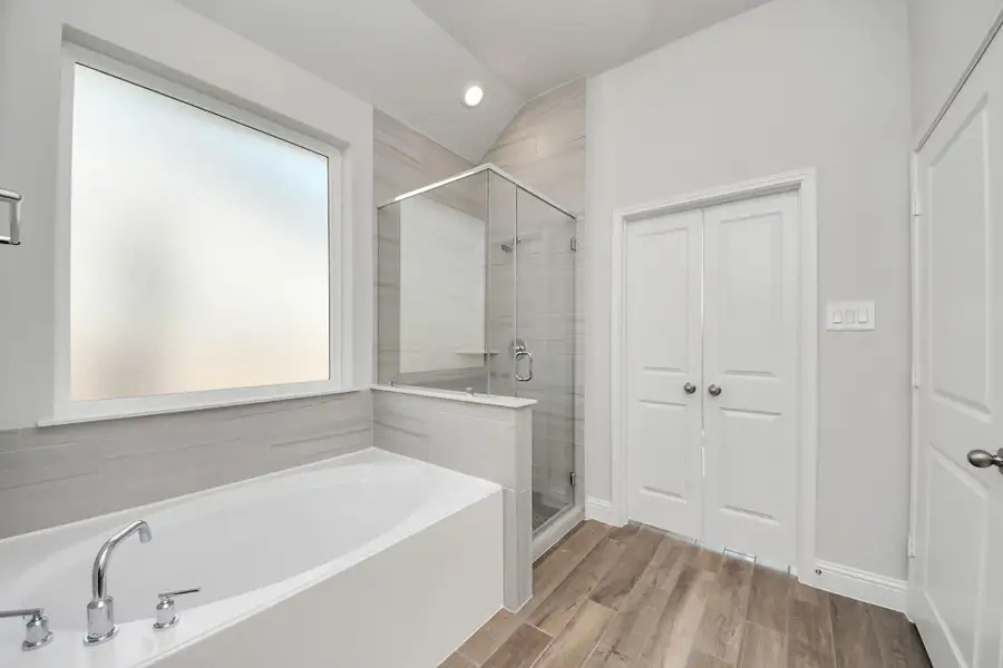 Furnished interior view inside a new home in Elyson: Elyson Duets, Katy (Image 6).