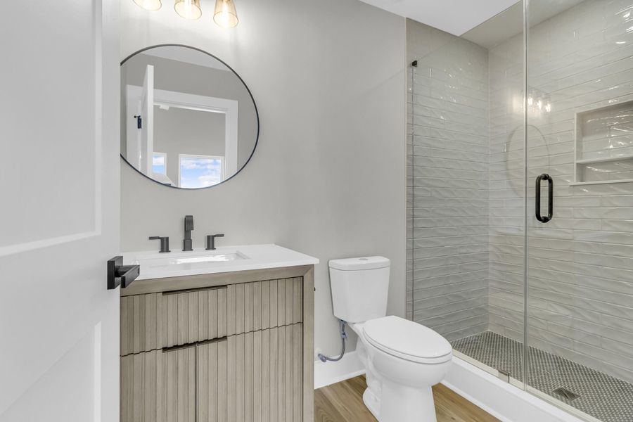 Furnished interior view inside a new home in , North Charleston (Image 11).