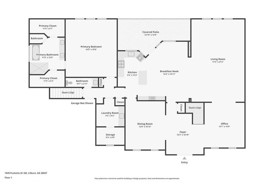 2D floor plan layout of this home in , Lilburn, GA (Image 6). 2D floor plan layout of this home in , Lilburn, GA (Image 6).