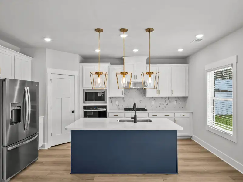 Furnished interior view inside a new home in Cedar Shoals - Signature Collection, Piedmont (Image 3).