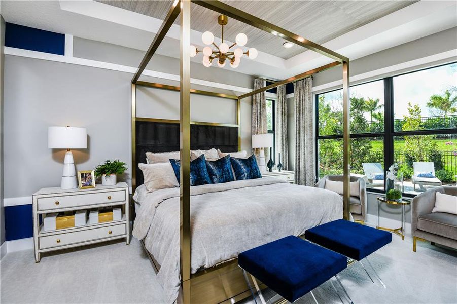 Furnished interior view inside a new home in Cresswind Lakewood Ranch, Lakewood Ranch (Image 9). Furnished interior view inside a new home in Cresswind Lakewood Ranch, Lakewood Ranch (Image 9).