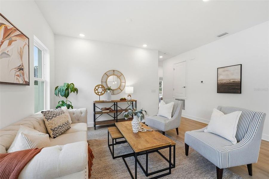 Furnished interior view inside a new home in , Sanford (Image 17).
