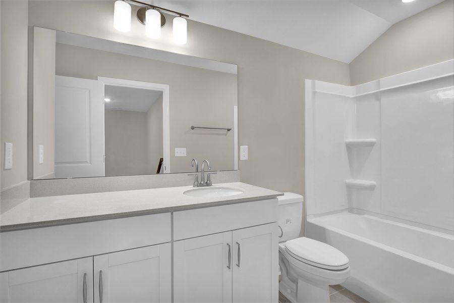 Furnished interior view inside a new home in Grand Park, Leland (Image 12).