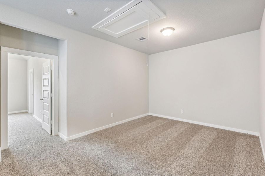 Photo is not of the actual home, but is an inspirational photo of builder’s model home and may depict options, furnishings, and/or decorator features that are not included