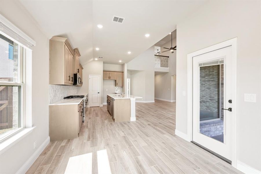 Furnished interior view inside a new home in Devonshire, Forney (Image 12).