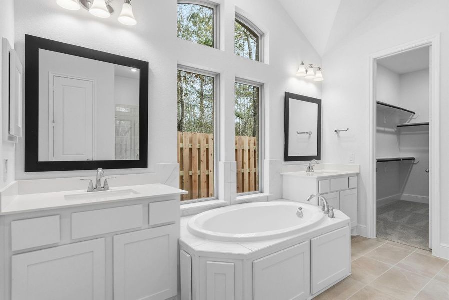 Furnished interior view inside a new home in Colton, Montgomery (Image 11). Furnished interior view inside a new home in Colton, Montgomery (Image 11).