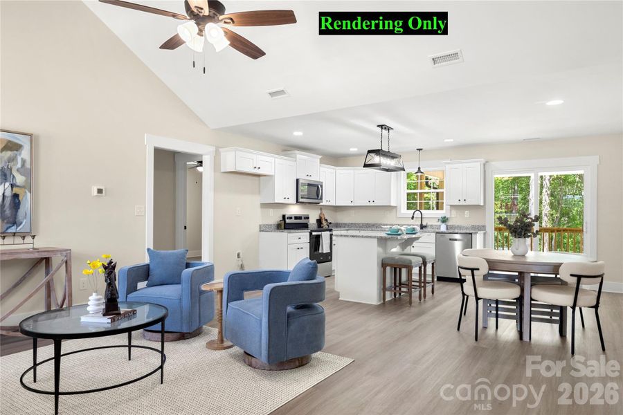 Furnished interior view inside a new home in , McConnells (Image 3). Furnished interior view inside a new home in , McConnells (Image 3).
