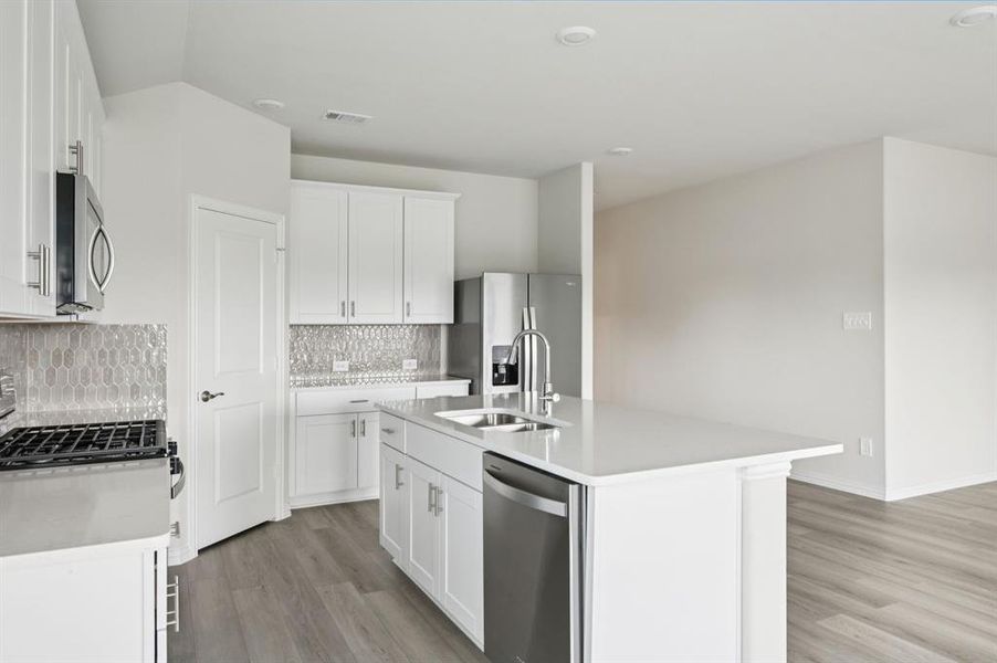 Photo is not of the actual home, but is an inspirational photo of builder’s model home and may depict options, furnishings, and/or decorator features that are not included.