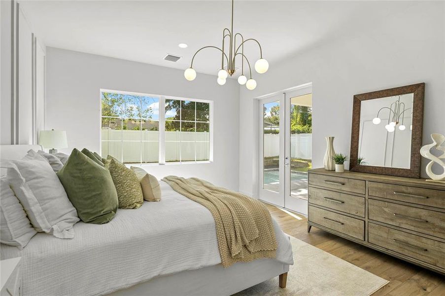 Furnished interior view inside a new home in , Winter Park (Image 17).
